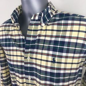 ✨Ralph Lauren Men’s Plaid Button Down Shirt